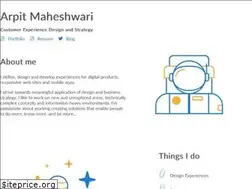 Sites similar to arpitmaheshwari.com