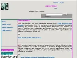 Sites similar to arpnjournals.com
