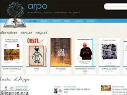 Sites similar to arpo-poesie.org