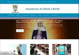 Sites similar to arquidioceseolindarecife.org