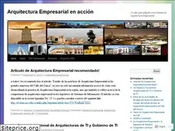 Sites similar to arquitecturaempresarialcali.wordpress.com
