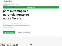 Sites similar to arquivei.com.br
