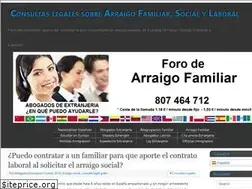 Sites similar to arraigofamiliar.com.es