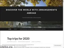 Sites similar to arrangementsabroad.wordpress.com