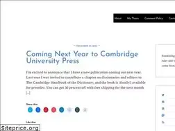 Sites similar to arrantpedantry.com