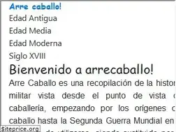 Sites similar to arrecaballo.es