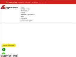 Sites similar to arrendaequipos.com