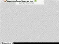 Sites similar to arroceriasrovira.com