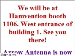 Sites similar to arrowantennas.com