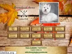 Sites similar to arrowheadacreswesties.com