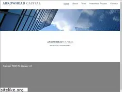 Sites similar to arrowheadcapital.com
