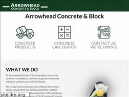 Sites similar to arrowheadconcreteworks.com