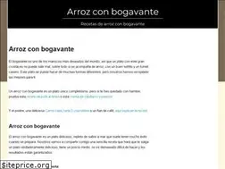 Sites similar to arrozconbogavante.com.es