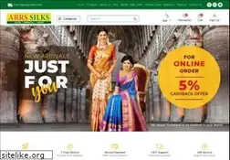 Sites similar to arrssilks.in