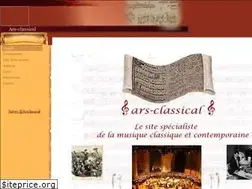 Sites similar to ars-classical.com