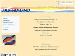 Sites similar to ars-humano.de