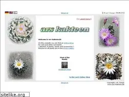 Sites similar to ars-kakteen.de