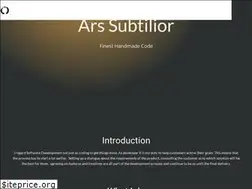 Sites similar to ars-subtilior.com