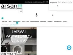 Sites similar to arsan.lt