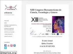 Sites similar to arsciencia.org