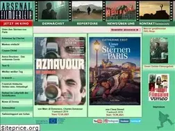 Sites similar to arsenalfilm.de