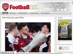Sites similar to arsenalfootball101.com