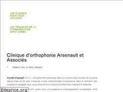 Sites similar to arsenault-orthophonie.com