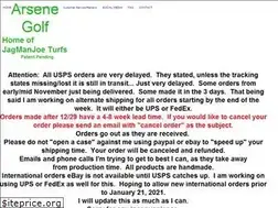 Sites similar to arsenegolf.com