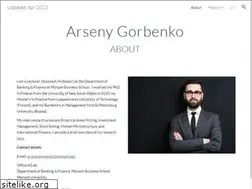 Sites similar to arsenygorbenko.com