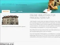 Sites similar to arsfemina.de