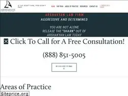 Sites similar to arshakyanlaw.com