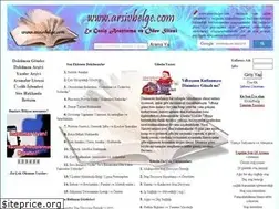 Sites similar to arsivbelge.com