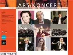 Sites similar to arskoncert.cz