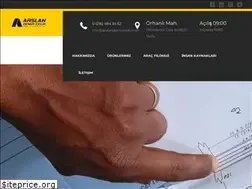Sites similar to arslandemircelik.com
