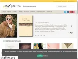 Sites similar to arspoetica.es