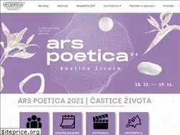 Sites similar to arspoetica.sk