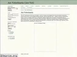Sites similar to arsveterinaria.org.br