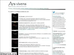 Sites similar to arsvivens.net