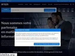 Sites similar to arsys.fr