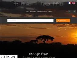 Sites similar to art-masque-africain.com