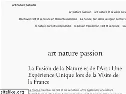 Sites similar to art-nature-passion.com