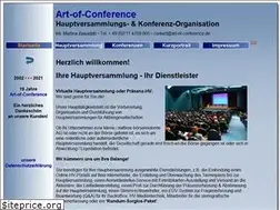 Sites similar to art-of-conference.de