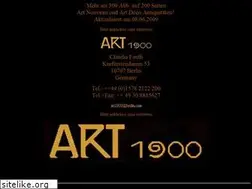 Sites similar to art1900.de
