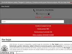 Sites similar to arta-fierului.ro