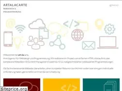 Sites similar to artalacarte.de