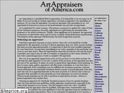 Sites similar to artappraisersofamerica.com