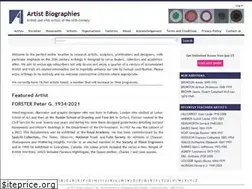 Sites similar to artbiogs.co.uk