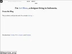 Sites similar to artblanc.me