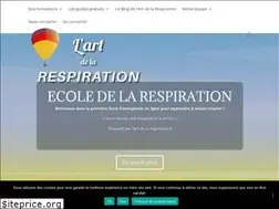 Sites similar to artdelarespiration.fr