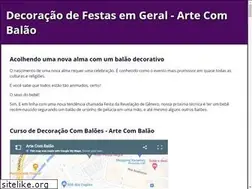Sites similar to arte-com-balao.web.app
